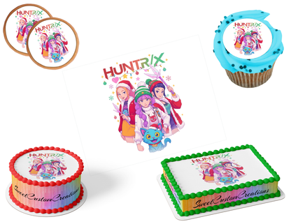 K-Pop Demon Hunters Edible Image Frosting Sheet #105 (80+ sizes)