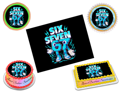 Italian Cartoon Brainrot Edible Image Frosting Sheet #15 (80+ sizes)