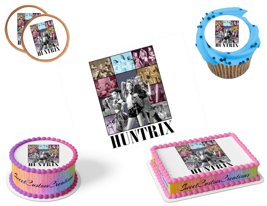 K-Pop Demon Hunters Edible Image Frosting Sheet #161 (80+ sizes)