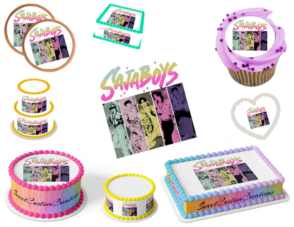 K-Pop Demon Hunters Edible Image Frosting Sheet #166 (80+ sizes)