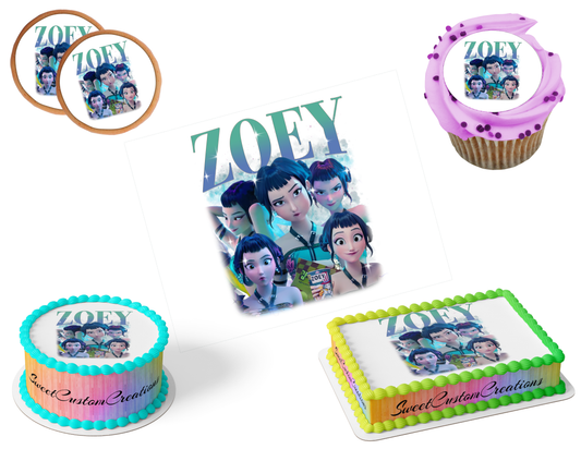 K-Pop Demon Hunters Edible Image Frosting Sheet #174 (80+ sizes)