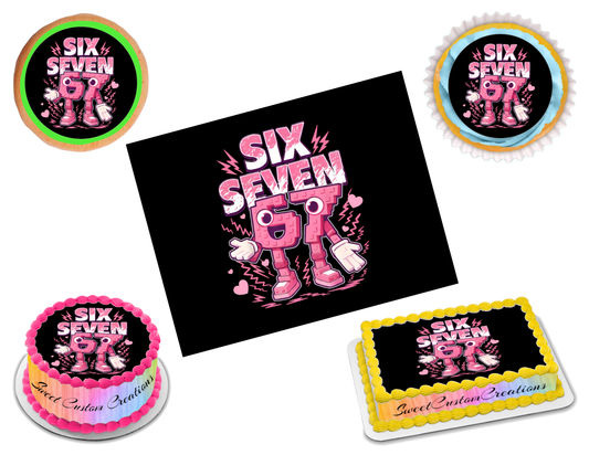 Italian Cartoon Brainrot Edible Image Frosting Sheet #17 (80+ sizes)