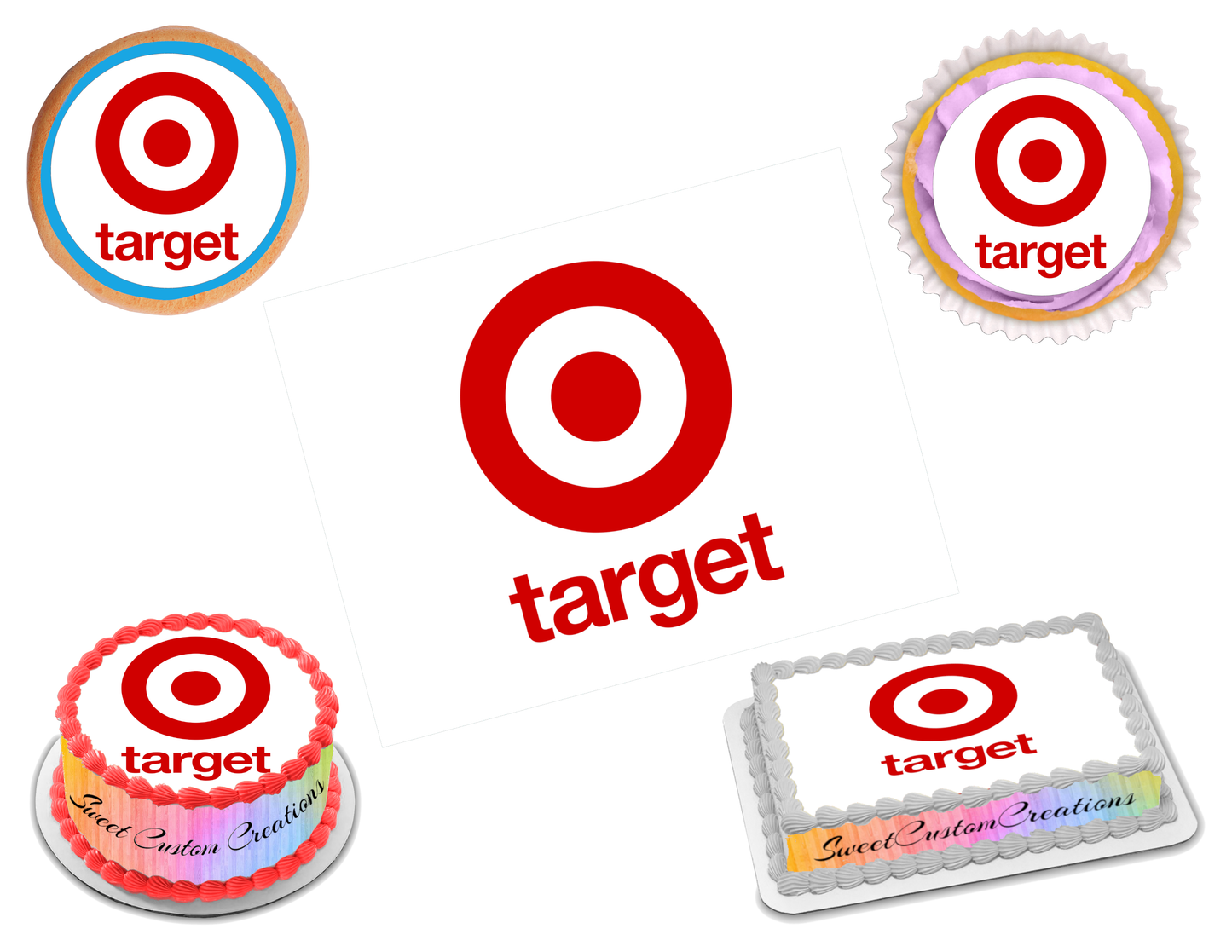 Target Edible Image Frosting Sheet #1 (80+ sizes)