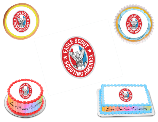 Boy Scouts Edible Image Frosting Sheet #21 Topper (80+ sizes)