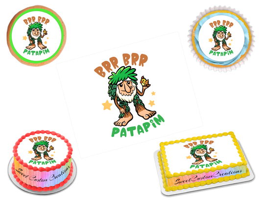 Italian Cartoon Brainrot Edible Image Frosting Sheet #22 (80+ sizes)