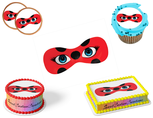 Miraculous Edible Image Frosting Sheet #24 (80+ sizes)