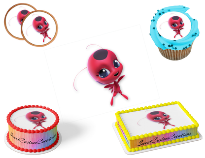 Miraculous Edible Image Frosting Sheet #26 (80+ sizes)