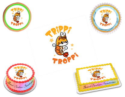 Italian Cartoon Brainrot Edible Image Frosting Sheet #28 (80+ sizes)