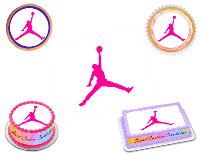 Jordan Jumpman Edible Image Frosting Sheet #30 (80+ sizes)
