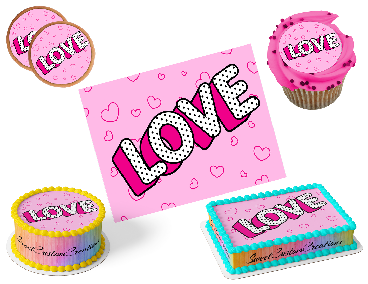 LOL Surprise Dolls Edible Image Frosting Sheet #46 (80+ sizes)