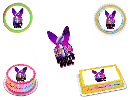 Benito Bowl LX 2026 Edible Image Frosting Sheet #6 (80+ sizes)