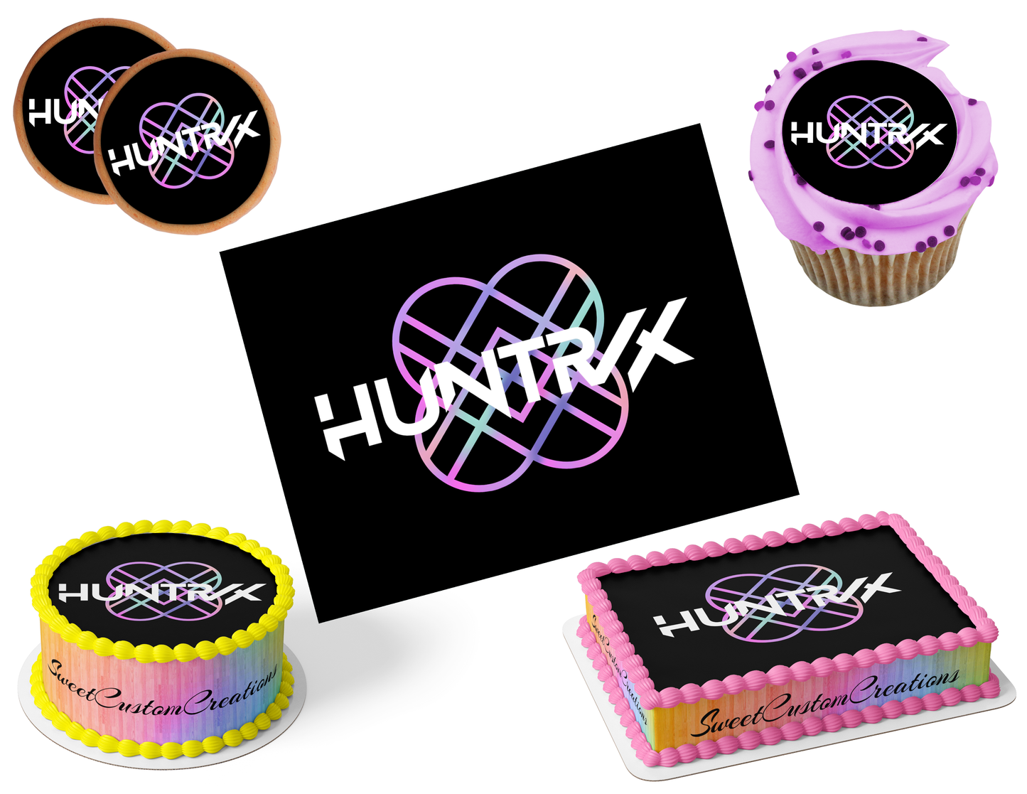 K-Pop Demon Hunters Edible Image Frosting Sheet #74 (80+ sizes)