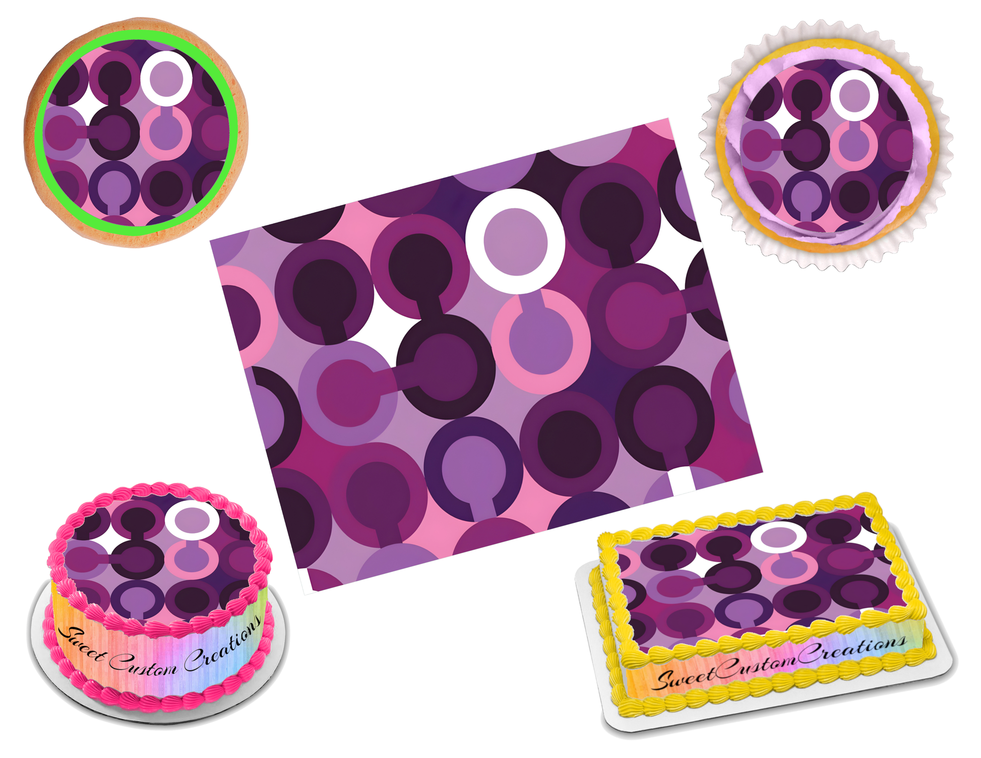 Coach Edible Image Frosting Sheet #7 (80+ sizes)