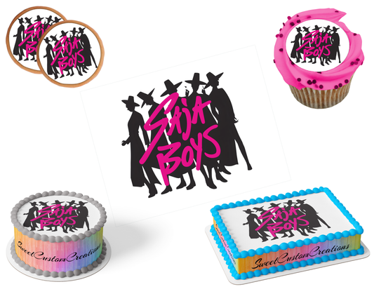 K-Pop Demon Hunters Edible Image Frosting Sheet #83 (80+ sizes)