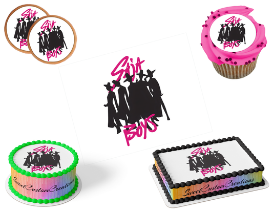 K-Pop Demon Hunters Edible Image Frosting Sheet #85 (80+ sizes)