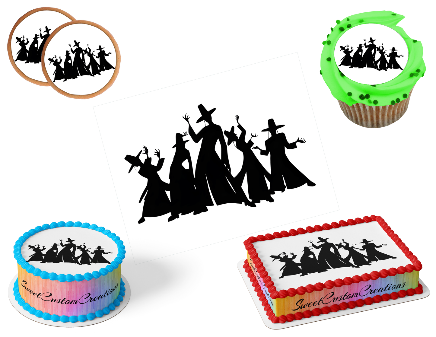 K-Pop Demon Hunters Edible Image Frosting Sheet #87 (80+ sizes)