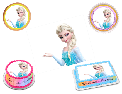 Frozen Elsa Edible Image Frosting Sheet #99 Topper (80+ sizes)