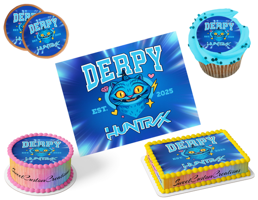 K-Pop Demon Hunters Edible Image Frosting Sheet #9 (80+ sizes)