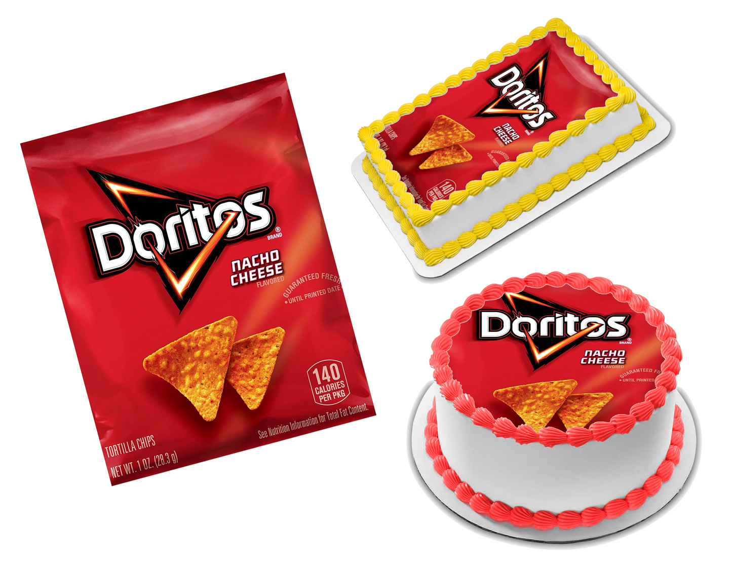 Doritos Nacho Cheese Chips Edible Image Frosting Sheet #1 Topper (80+ – Sweet Custom Creations doritos-nacho-cheese-chips-edible-image-frosting-sheet-1-topper-80-sweet-custom-creations