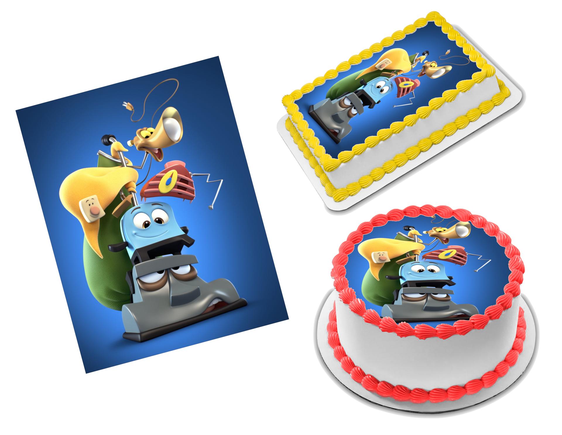 The Brave Little Toaster Edible Image Frosting Sheet #1 (80+ sizes