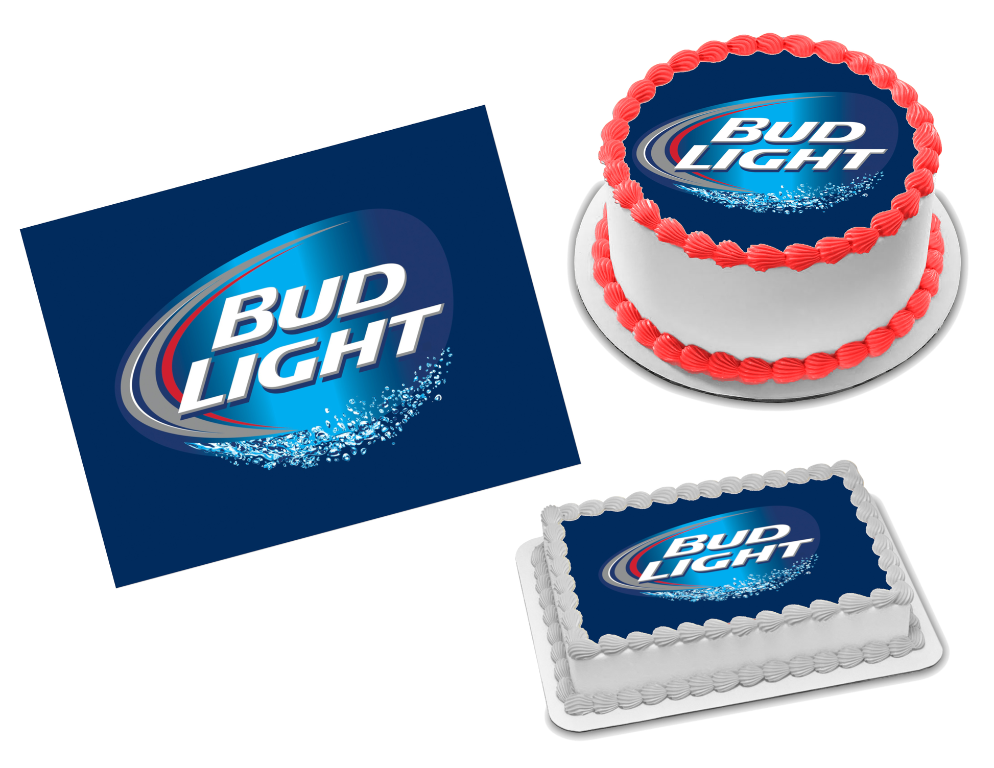 Michelob Ultra Edible Image Frosting Sheet #8 (70+ sizes) – Sweet Custom  Creations