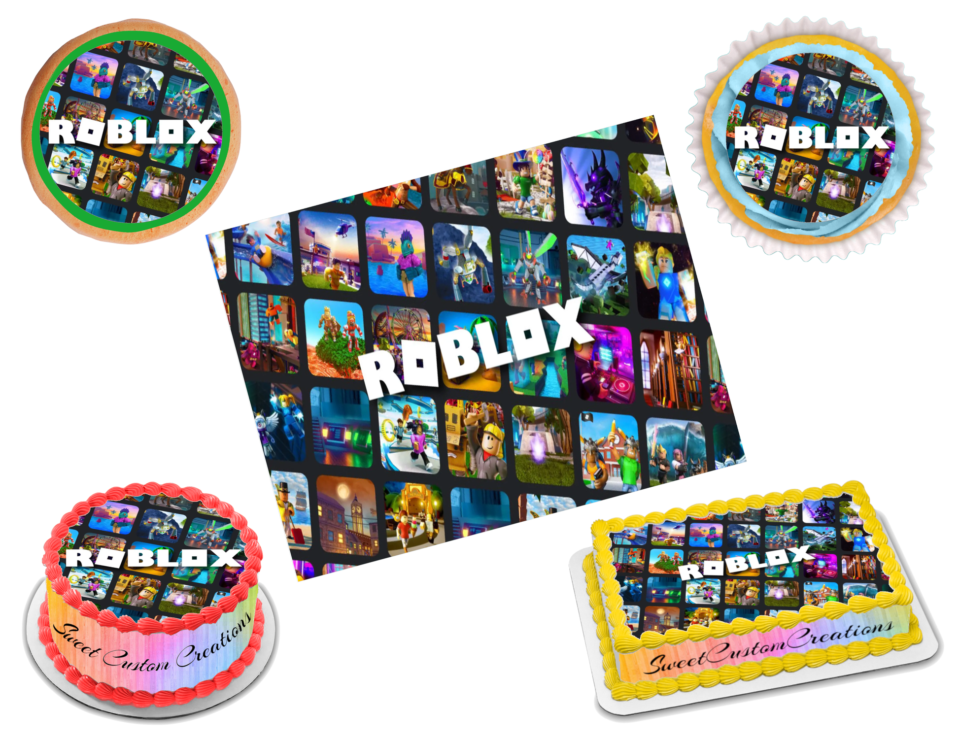 ROBLOX Logo  Roblox, Roblox cake, Roblox gifts