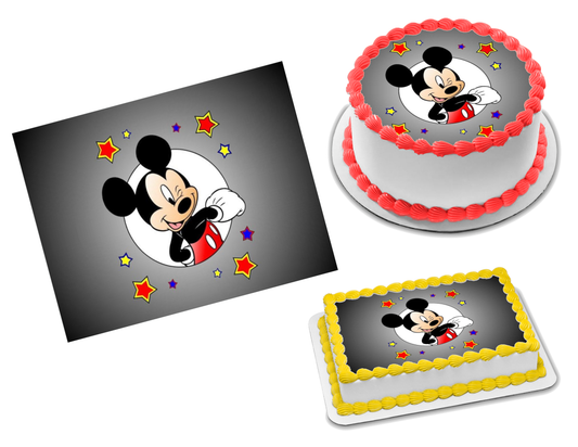 Louis Vuitton Mickey Mouse Edible Image Frosting Sheet #187 (70+