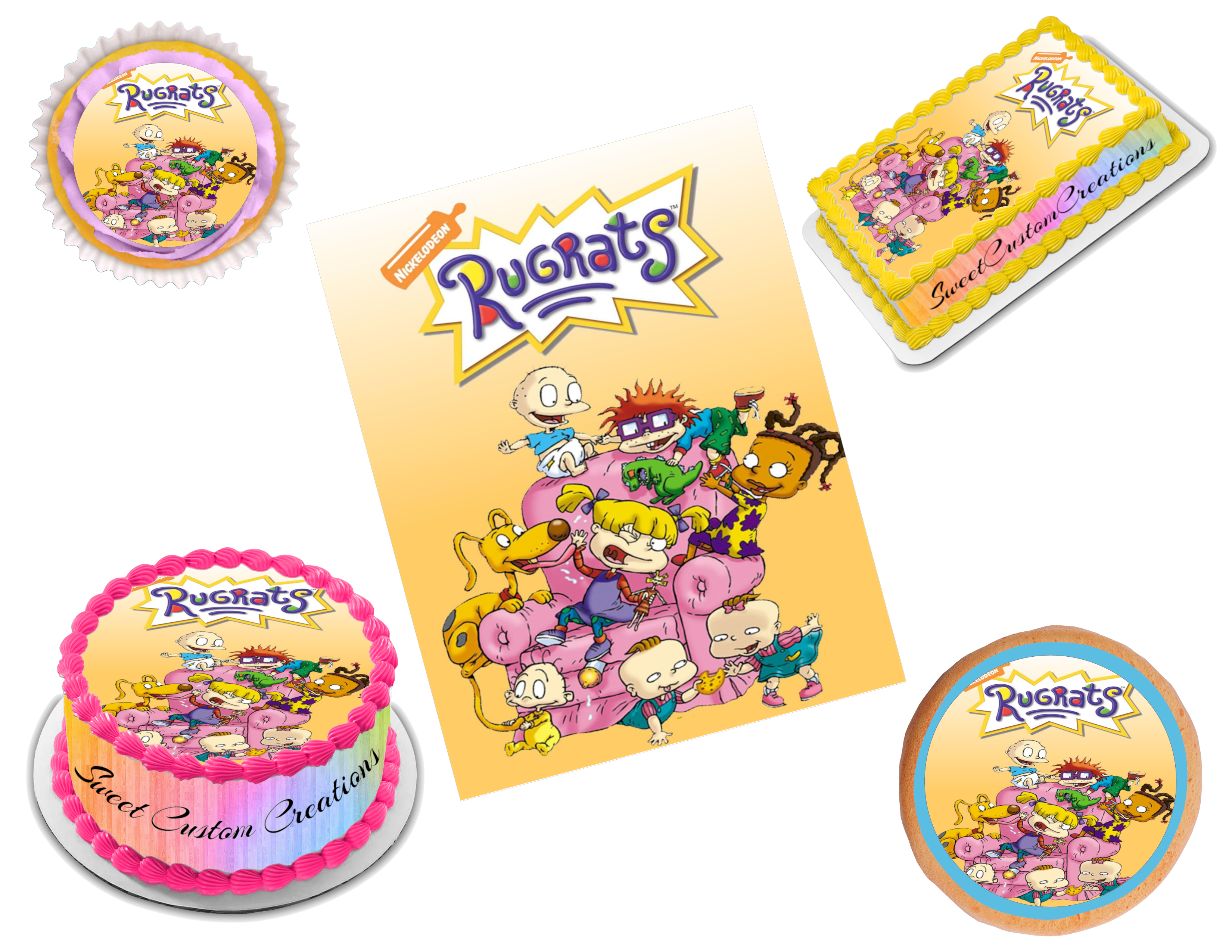 Rugrats Edible Image Frosting Sheet #13 (70+ sizes) – Sweet Custom