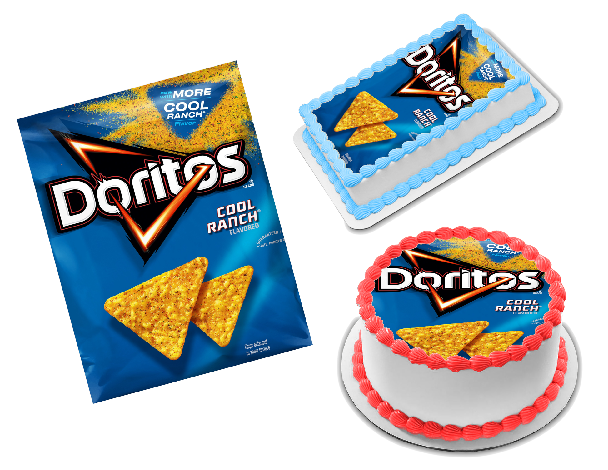 Doritos Cool Ranch Chips Edible Image Frosting Sheet #2 Topper (80+ si β Sweet Custom Creations doritos-cool-ranch-chips-edible-image-frosting-sheet-2-topper-80-si-sweet-custom-creations