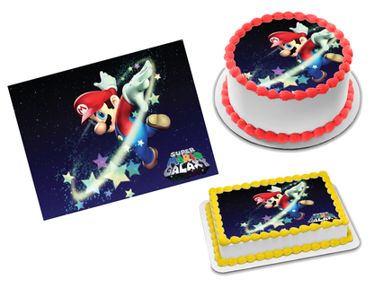Super Mario Brothers Edible Image Frosting Sheet #21 (70+ sizes)