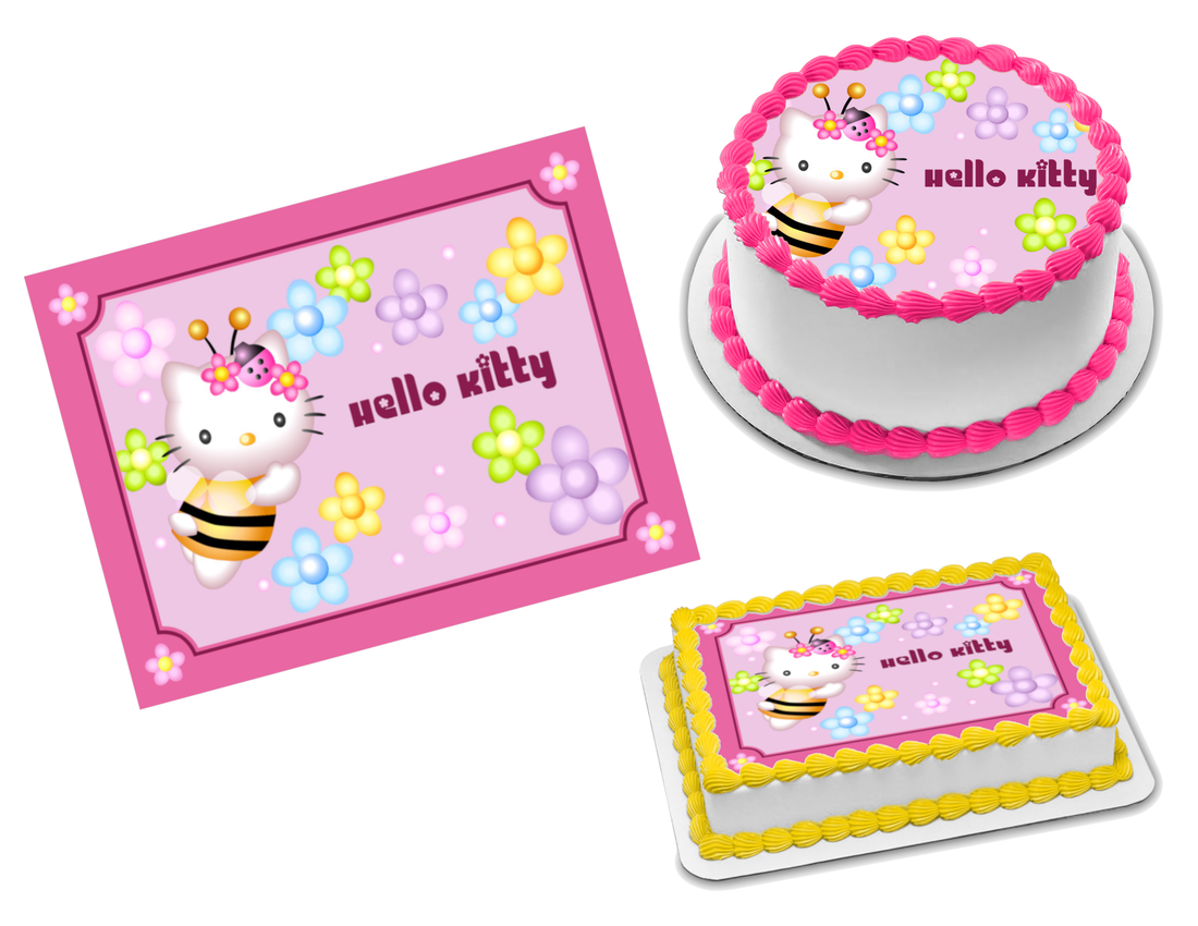 Hello Kitty Edible Image Frosting Sheet #24 (70+ sizes) – Sweet Custom ...