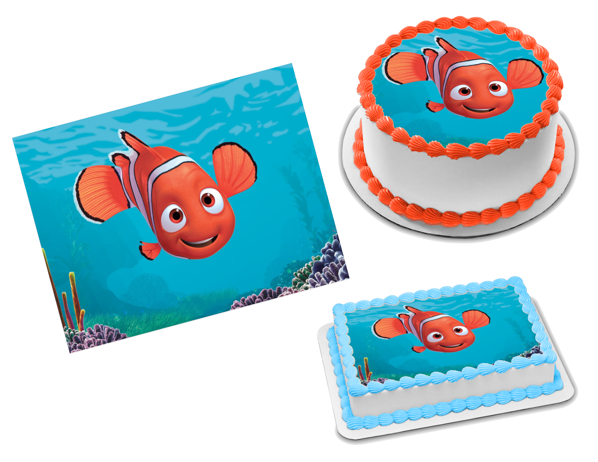 Finding Nemo Edible Image Frosting Sheet #38 Topper (70+ sizes