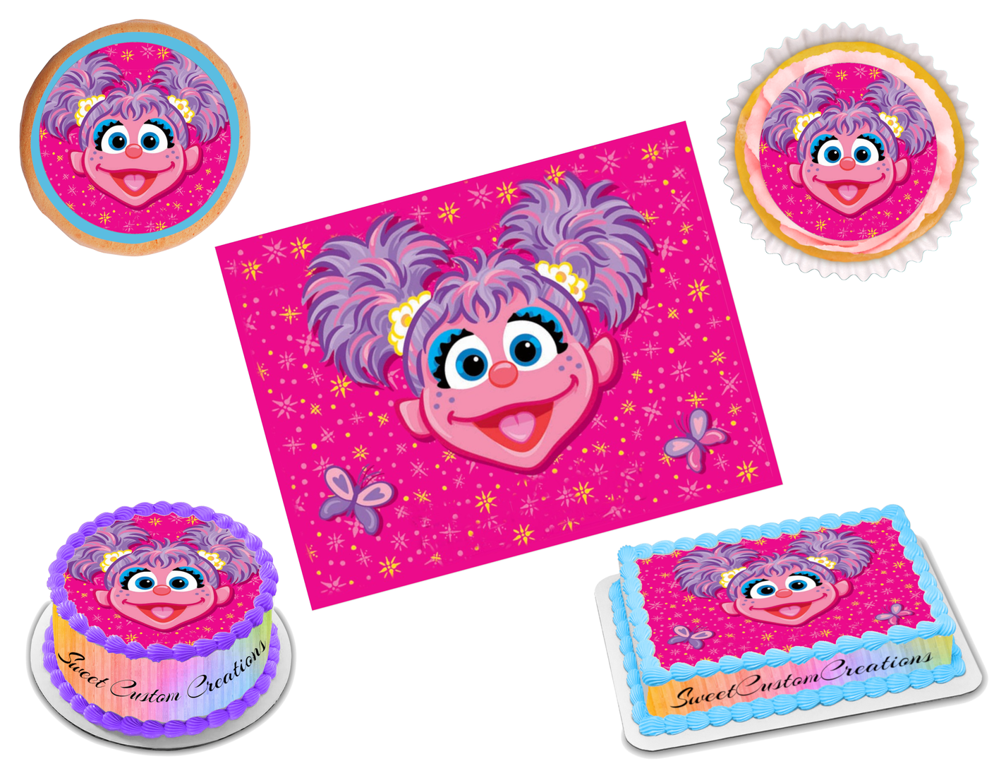 Abby Cadabby Edible Image Frosting Sheet #3 (70+ sizes) – Sweet Custom ...