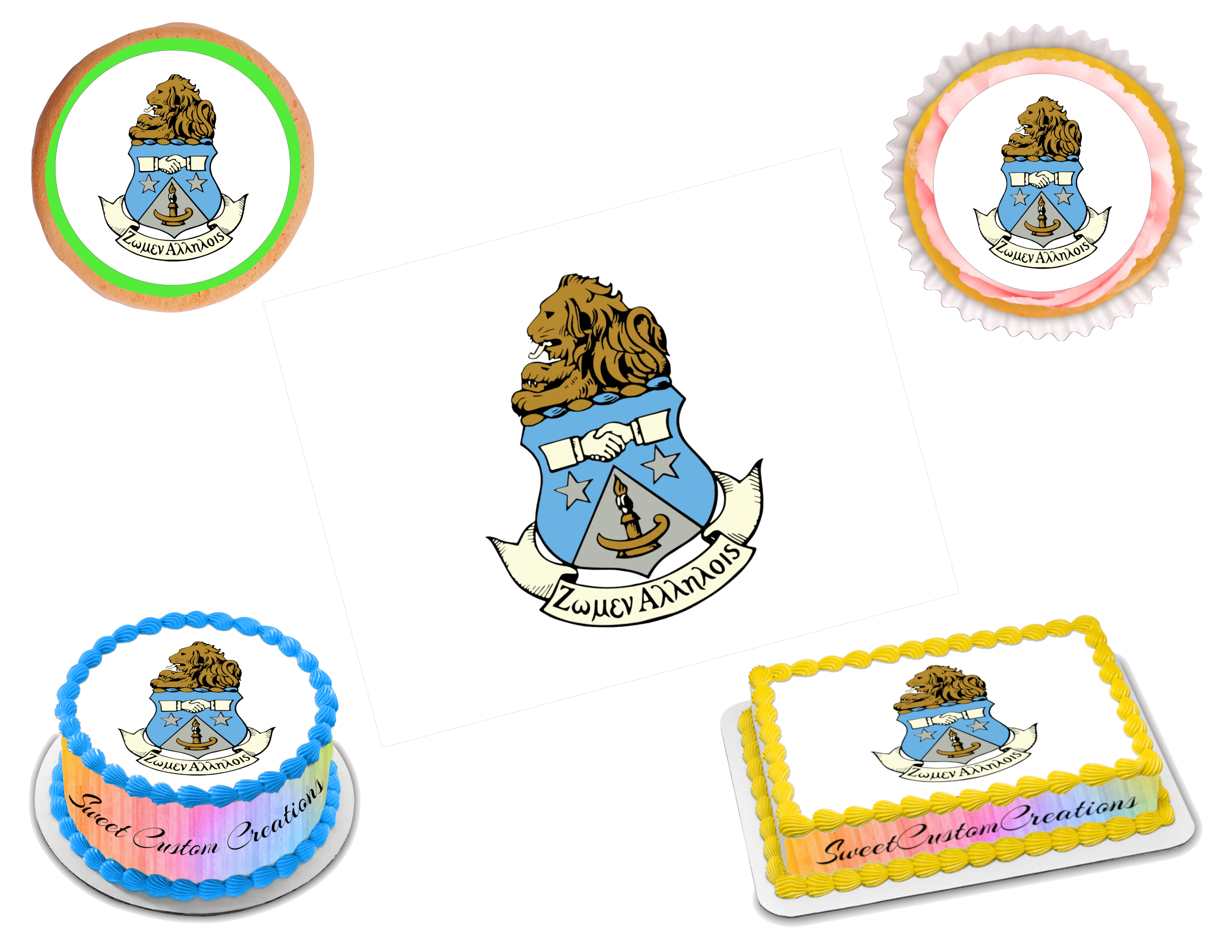 Alpha Delta Pi Edible Image Frosting Sheet #4 (80+ sizes) – Sweet ...