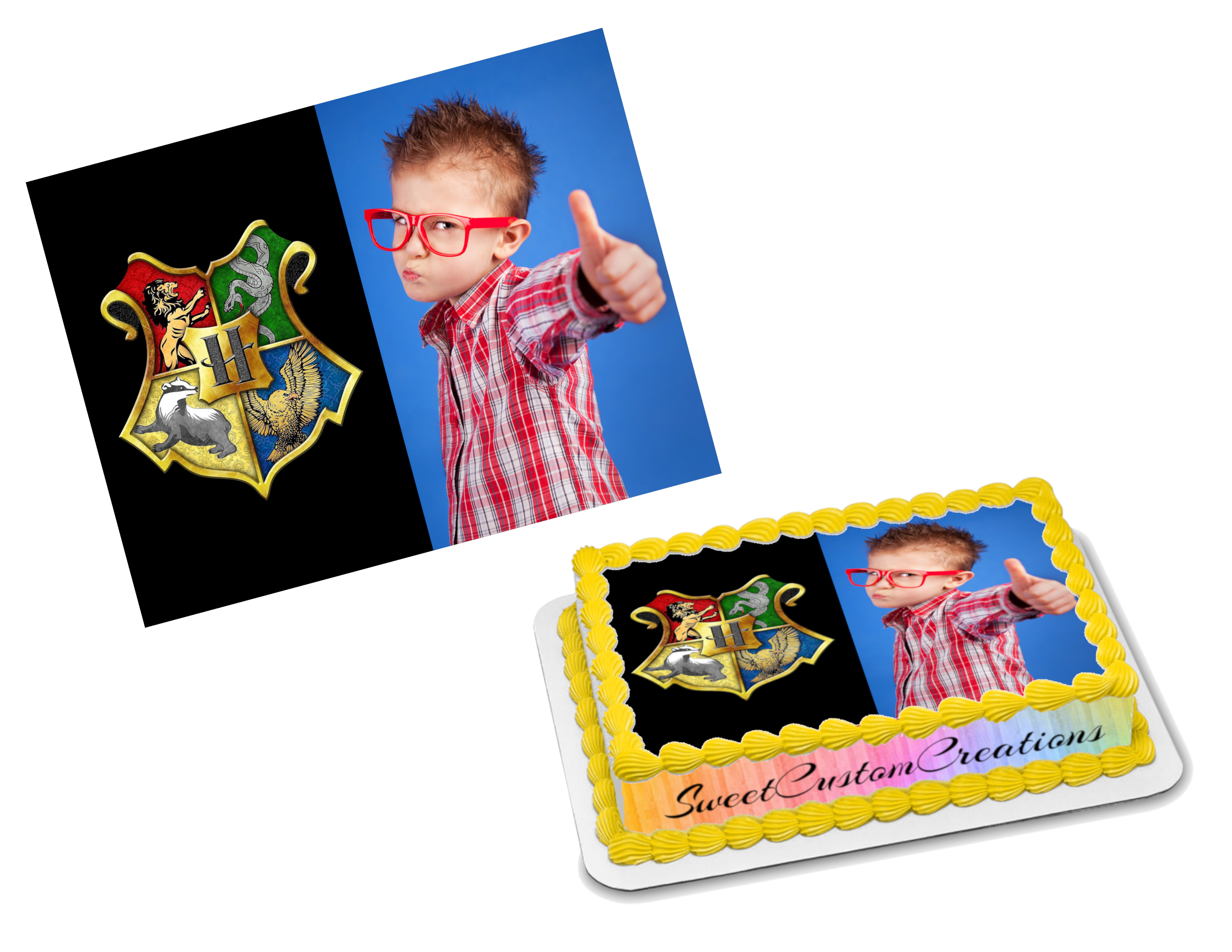 Harry Potter Personal Photo Edible Image Frosting Sheet #55P (40+ size ...