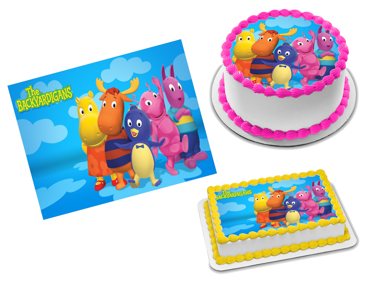 Backyardigans Edible Image Frosting Sheet #6 (80+ sizes) – Sweet Custom ...