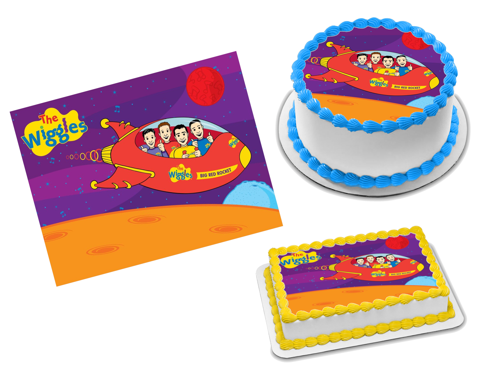 The Wiggles: Big Stickers for Little Hands [Book]
